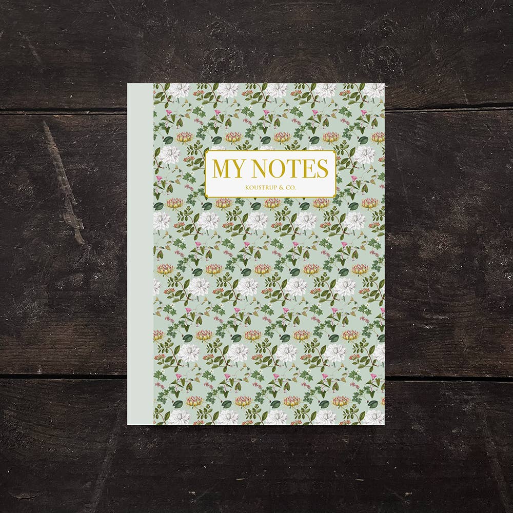 Le motif Atlas Flora Danica - Carnet
