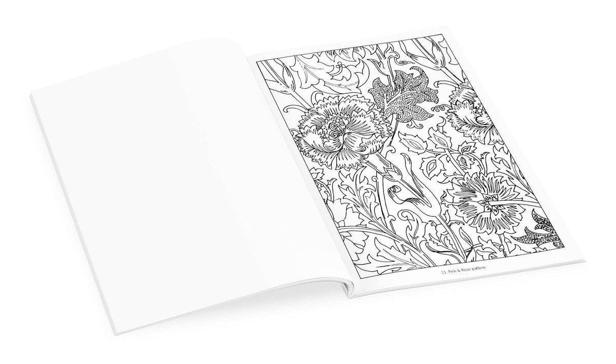 Livre de coloriage William Morris