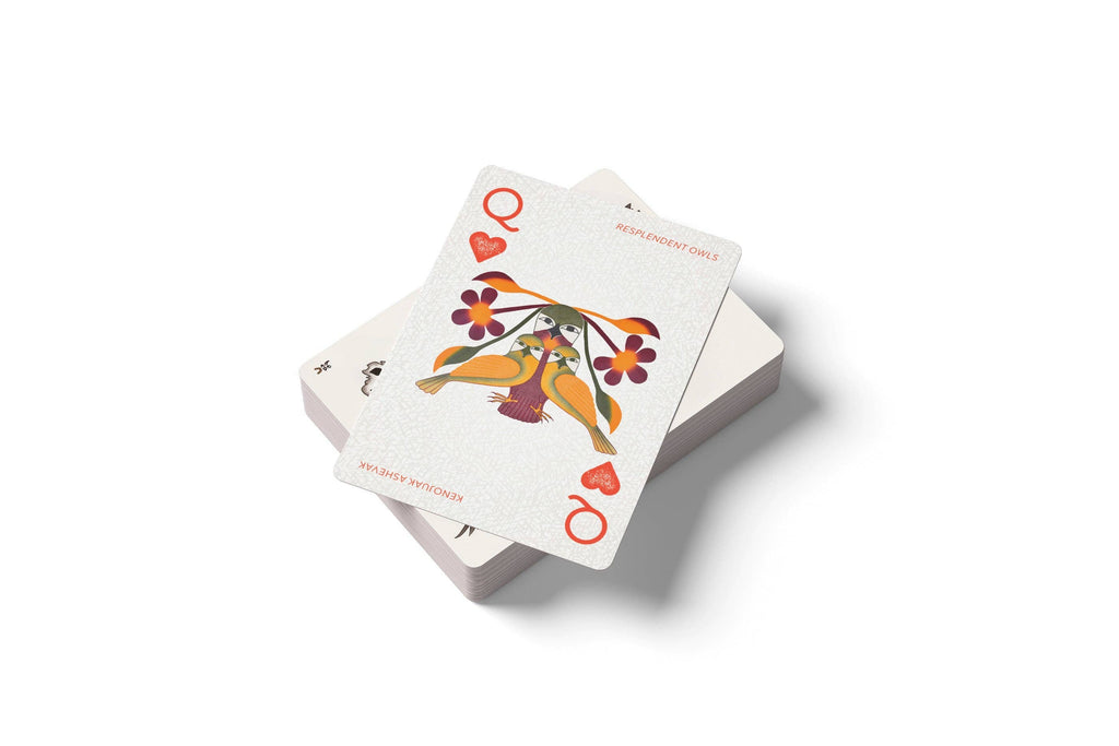 Cartes à jouer d'art inuit