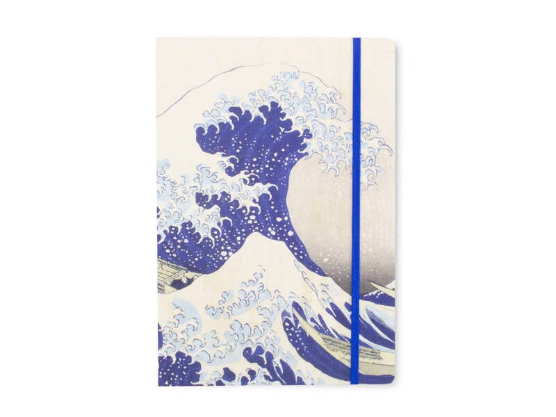 Cahier A5 couverture souple La Grande Vague de Hokusai