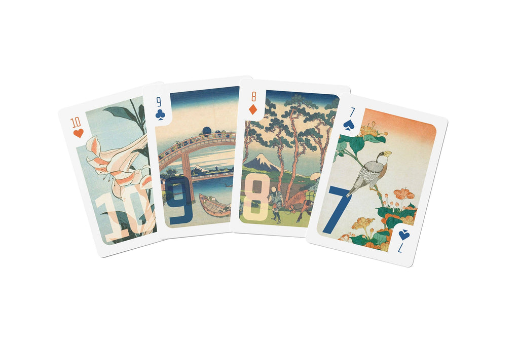 Cartes à jouer Hokusai