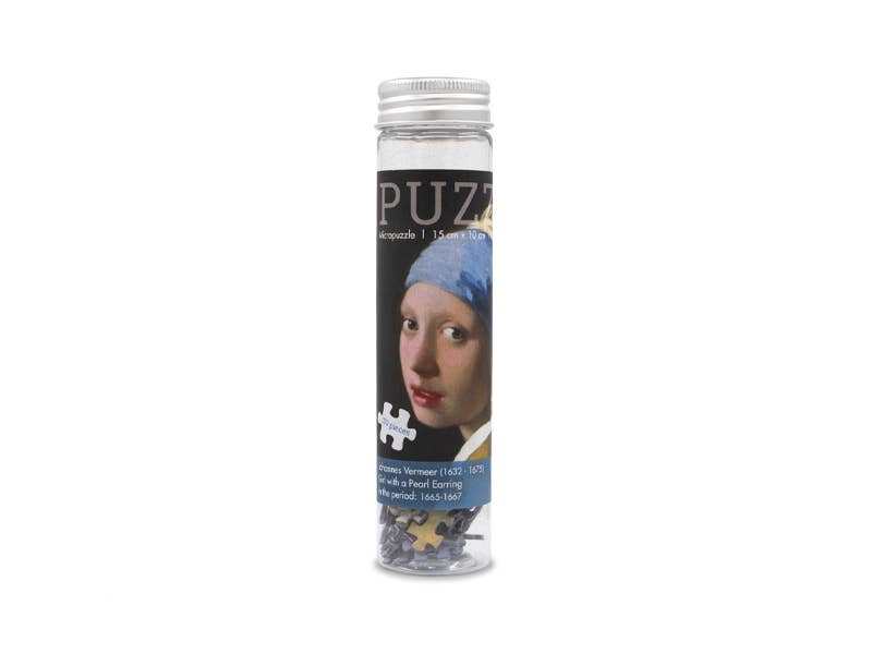 Micro puzzle, 150 pièces, Vermeer, La Jeune Fille à la perle