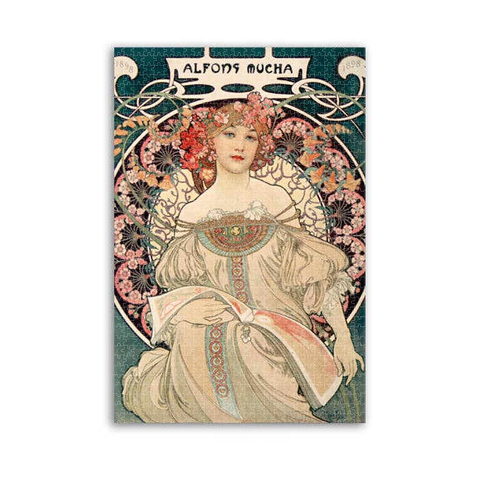 Puzzle, 1000 pièces, Mucha