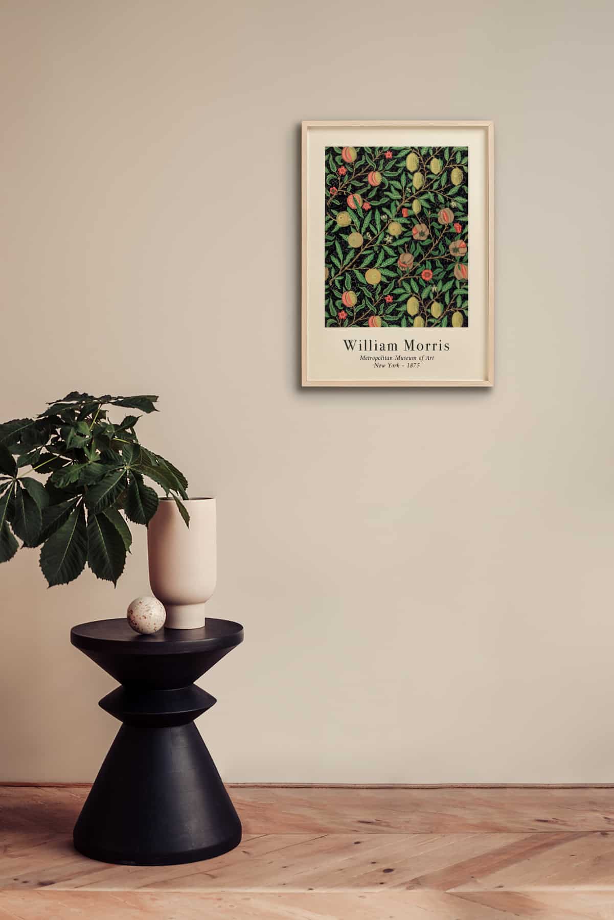 William Morris - Motifs de fruits - 50 x 70 cm