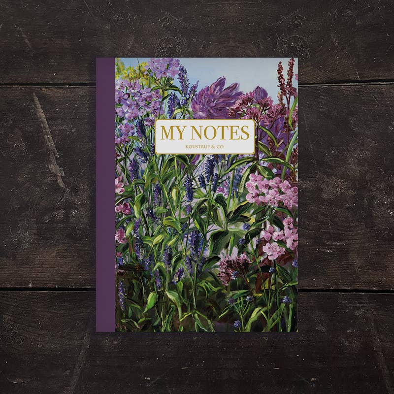 Anne Just Phlox - Carnet de notes - Fabriqué au Danemark