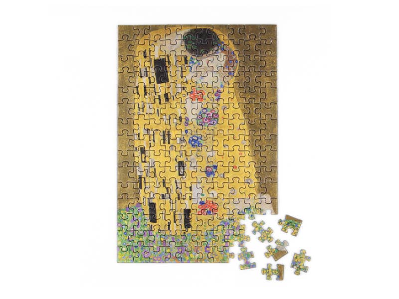 Micro puzzle, 150 pièces, KLIMT, Le baiser