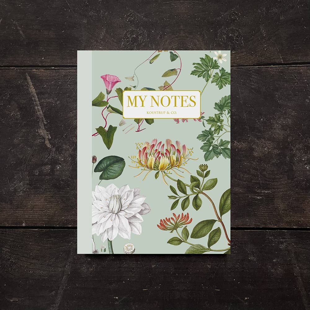 L'Atlas Flora Danica - Carnet de notes - Fabriqué au Danemark