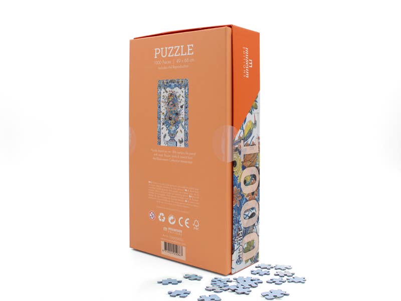 Puzzle, 1000 pièces, Vase polychrome de Delft