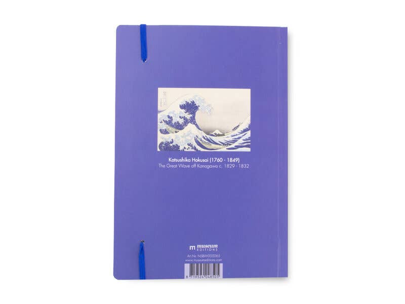 Cahier A5 couverture souple La Grande Vague de Hokusai