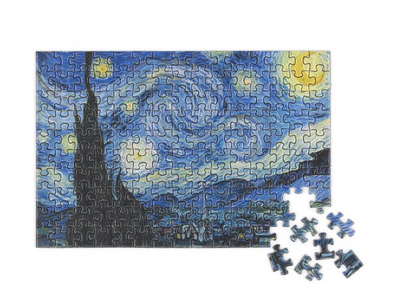 Micro puzzle, 150 pièces, Van Gogh, La Nuit étoilée