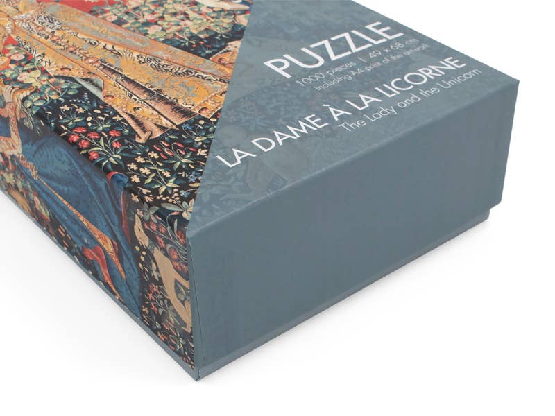 Puzzle, 1000 pièces, Tapisserie Dame à la Licorne