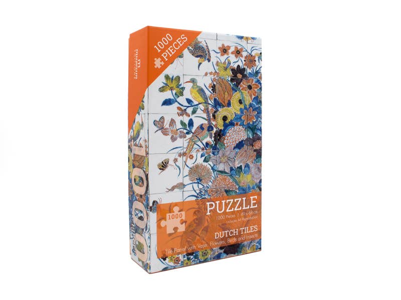 Puzzle, 1000 pièces, Vase polychrome de Delft