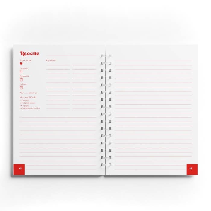 Carnet de Recettes Citrons Quartier Libre