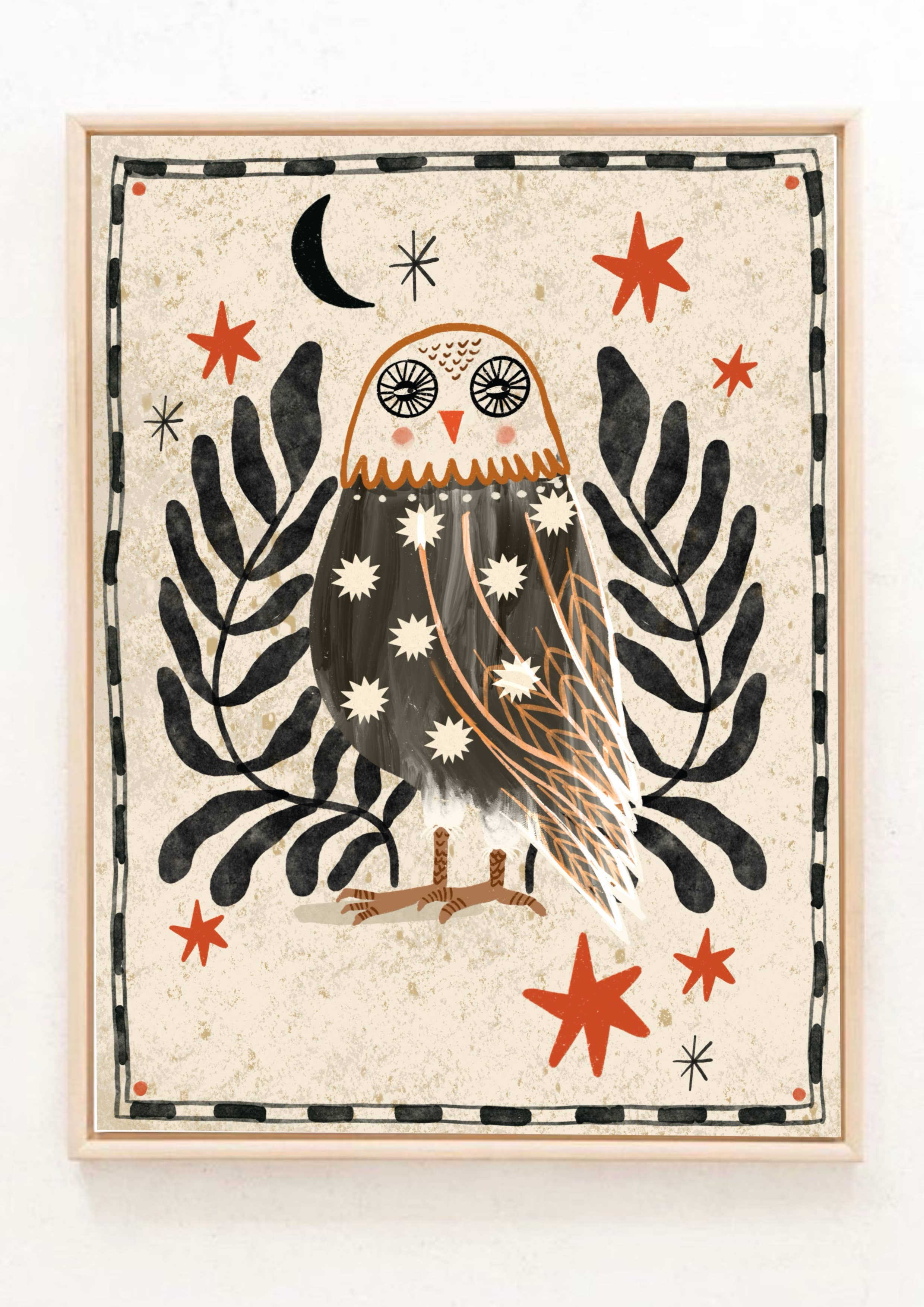 Hibou folklorique