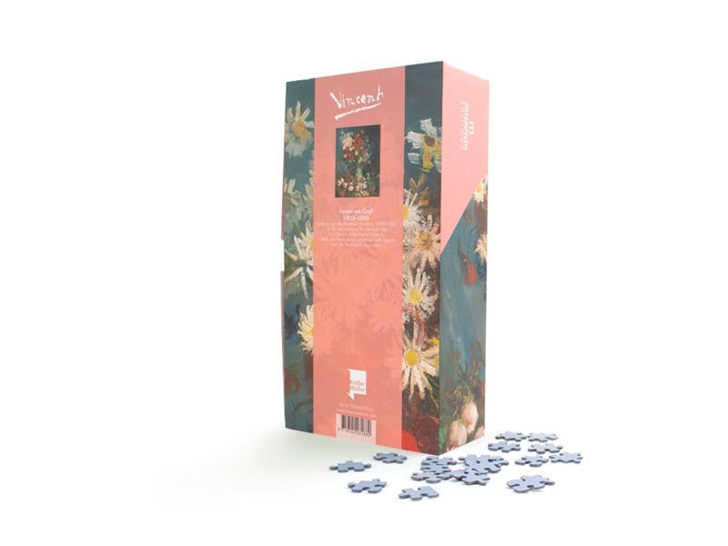 Puzzle artistique 1000 pièces - Vase aux fleurs de Vincent van Gogh