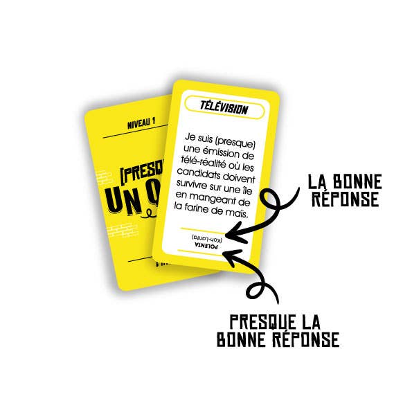 Presque un quiz, le jeu de société de culture et humour