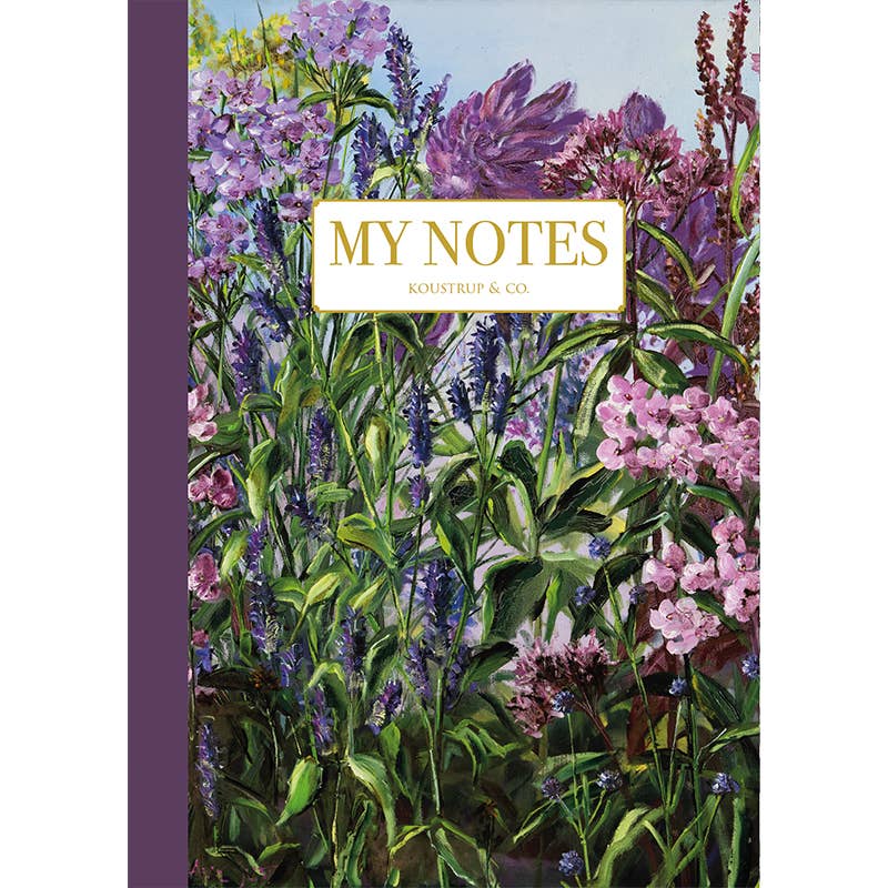 Anne Just Phlox - Carnet de notes - Fabriqué au Danemark