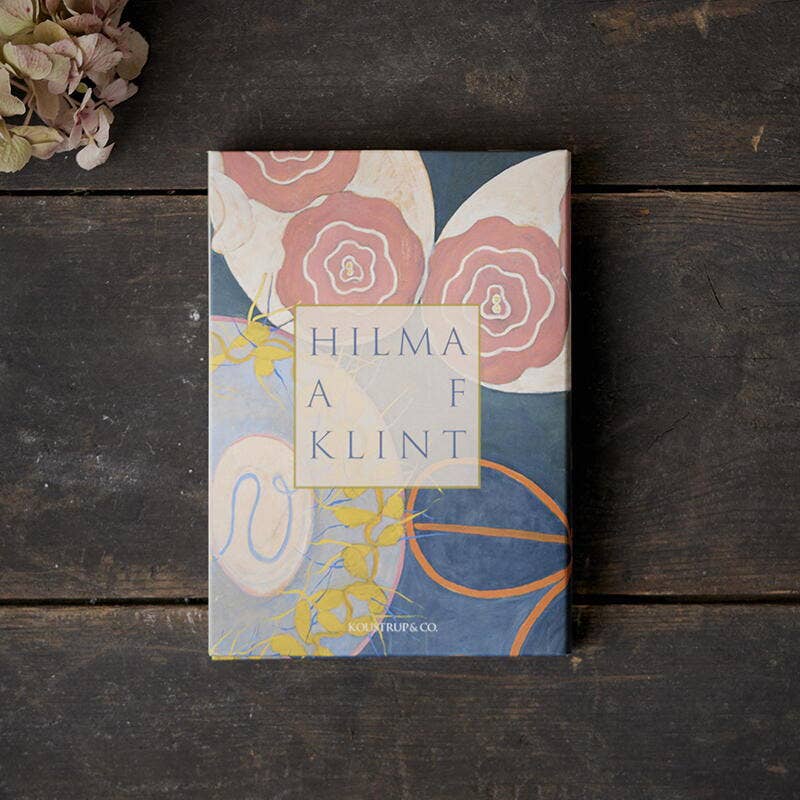 Pochette cartes Hilma af Klint avec 8 cartes et enveloppes