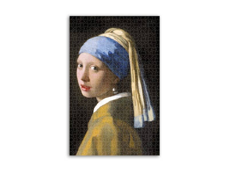Puzzle 1000 pièces - Vermeer, La Jeune Fille à la Perle