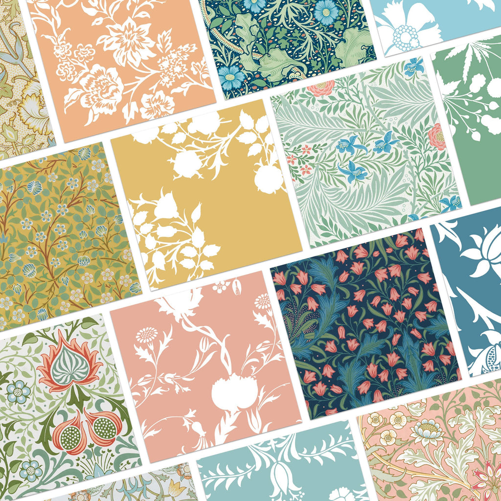 William Morris Origami Floraux
