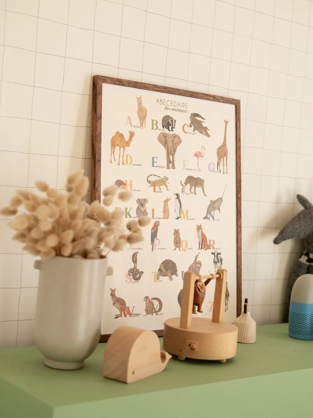 Abécédaire des animaux — Affiche 30x40 cm