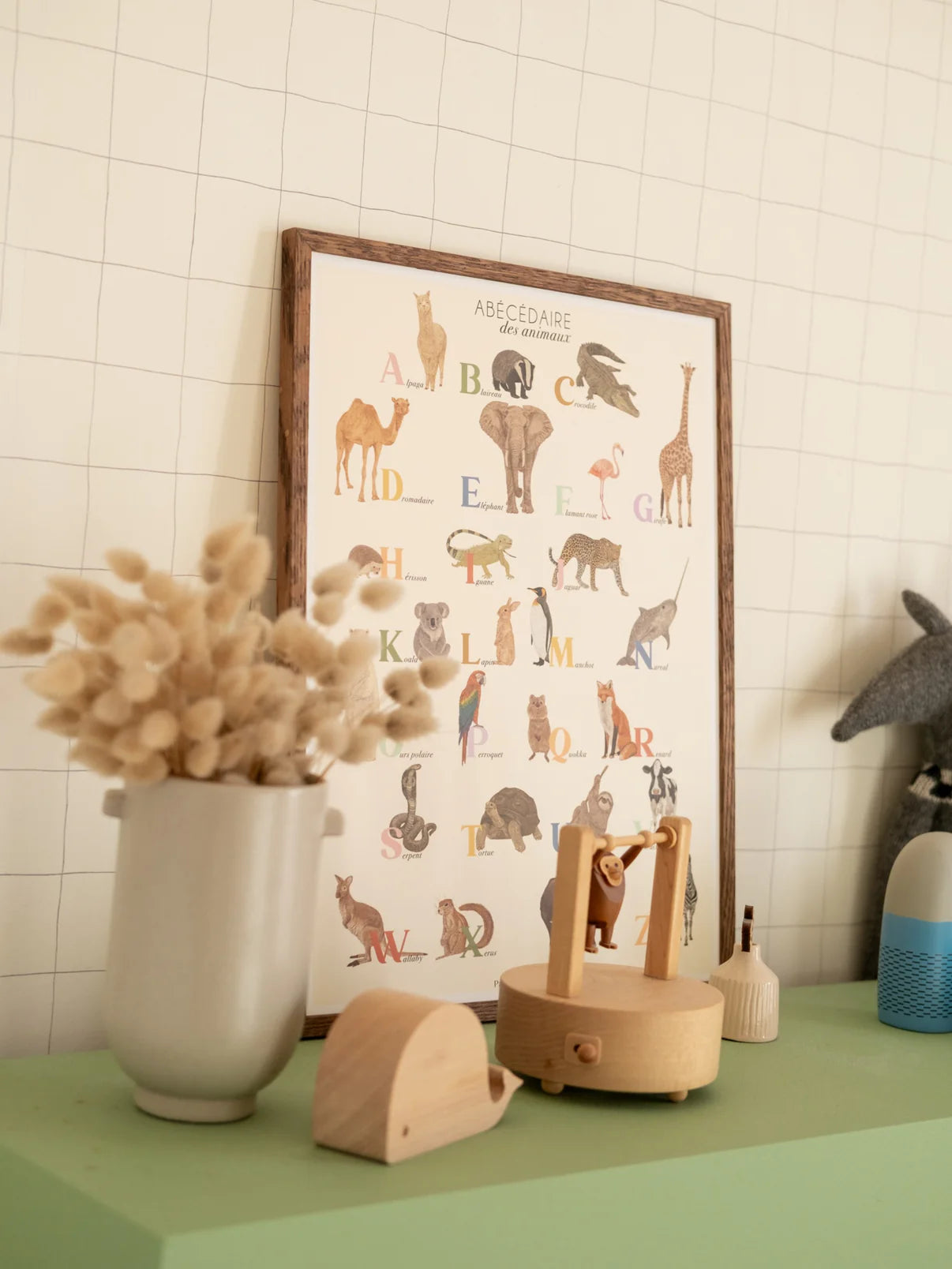 Abécédaire des animaux — Affiche 30x40 cm