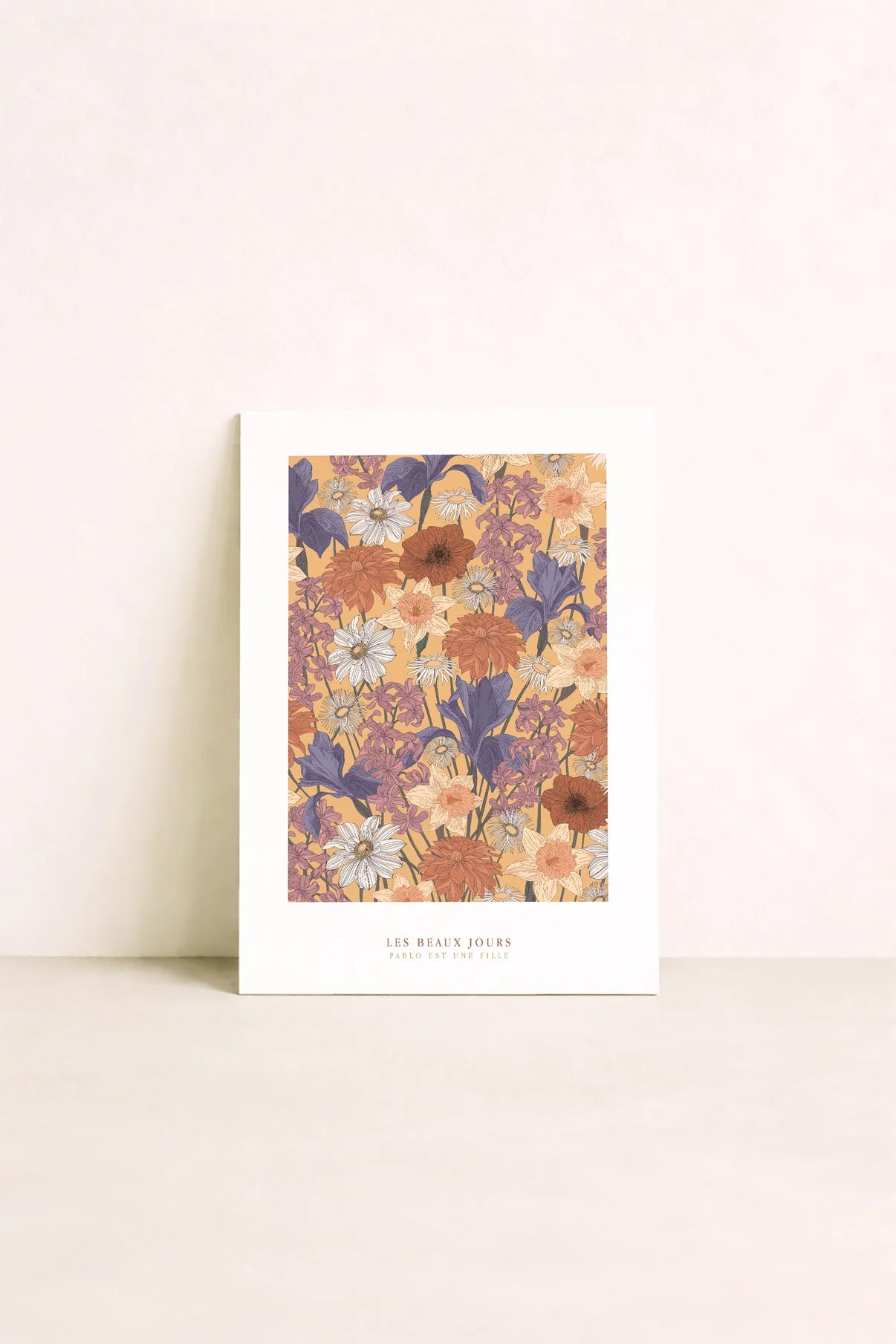 Les Beaux Jours – Affiche 20x30 cm