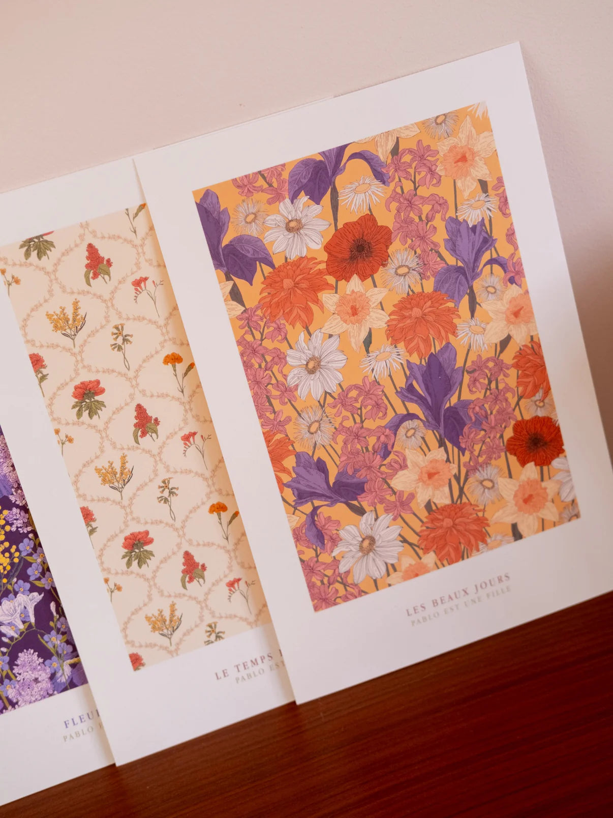 Les Beaux Jours – Affiche 20x30 cm