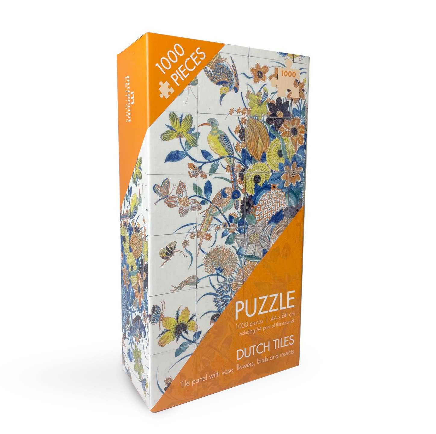 Puzzle, 1000 pièces, Vase polychrome de Delft