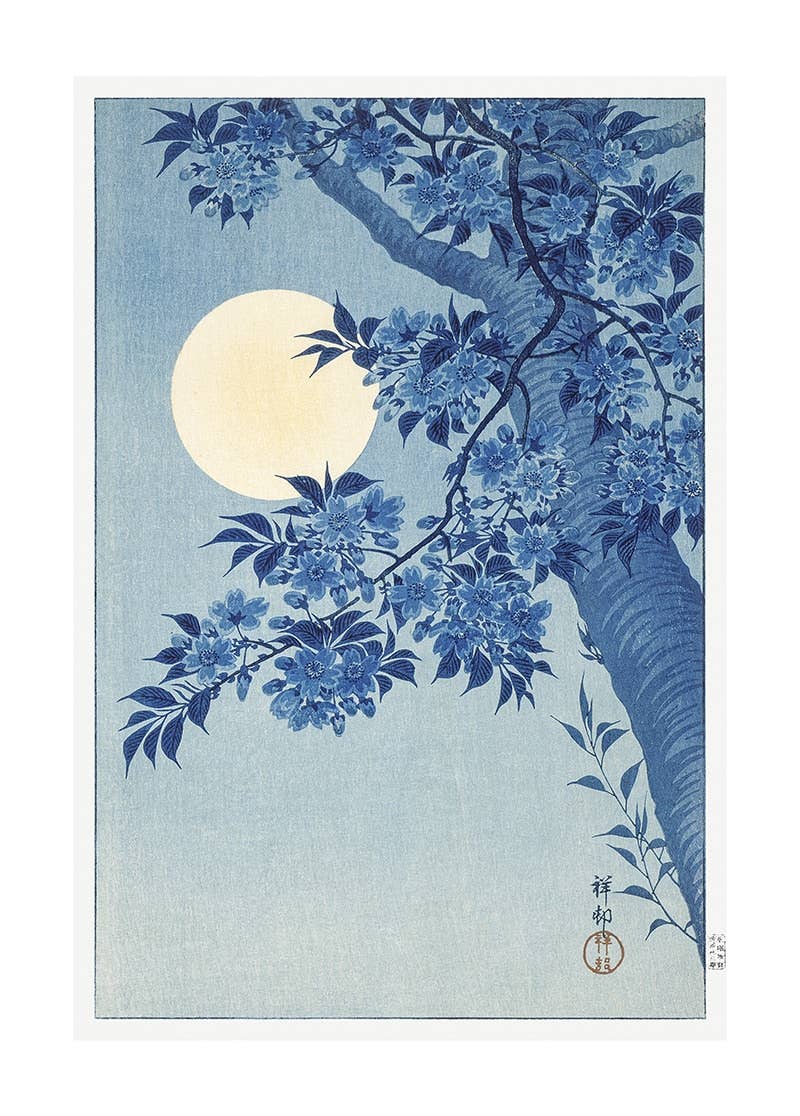 Ohara Koson - Cerisier en fleurs - 50 x 70cm