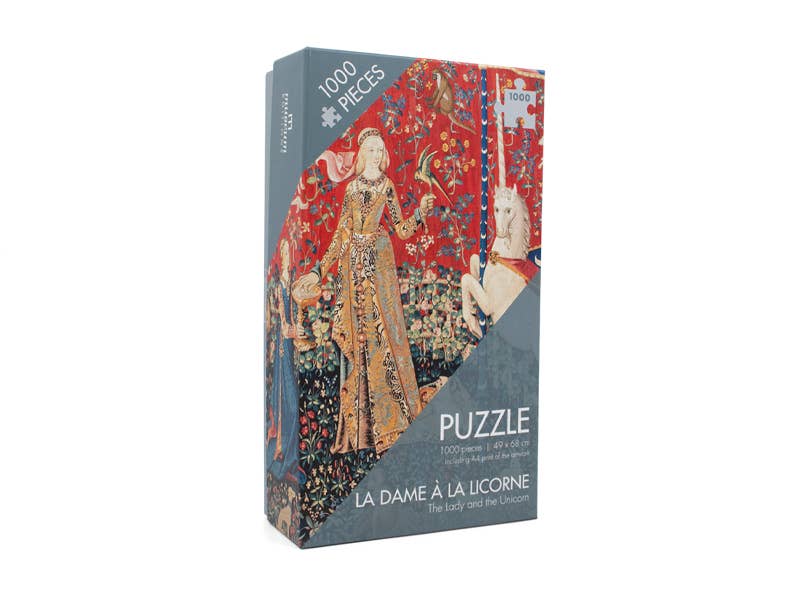Puzzle, 1000 pièces, Tapisserie Dame à la Licorne