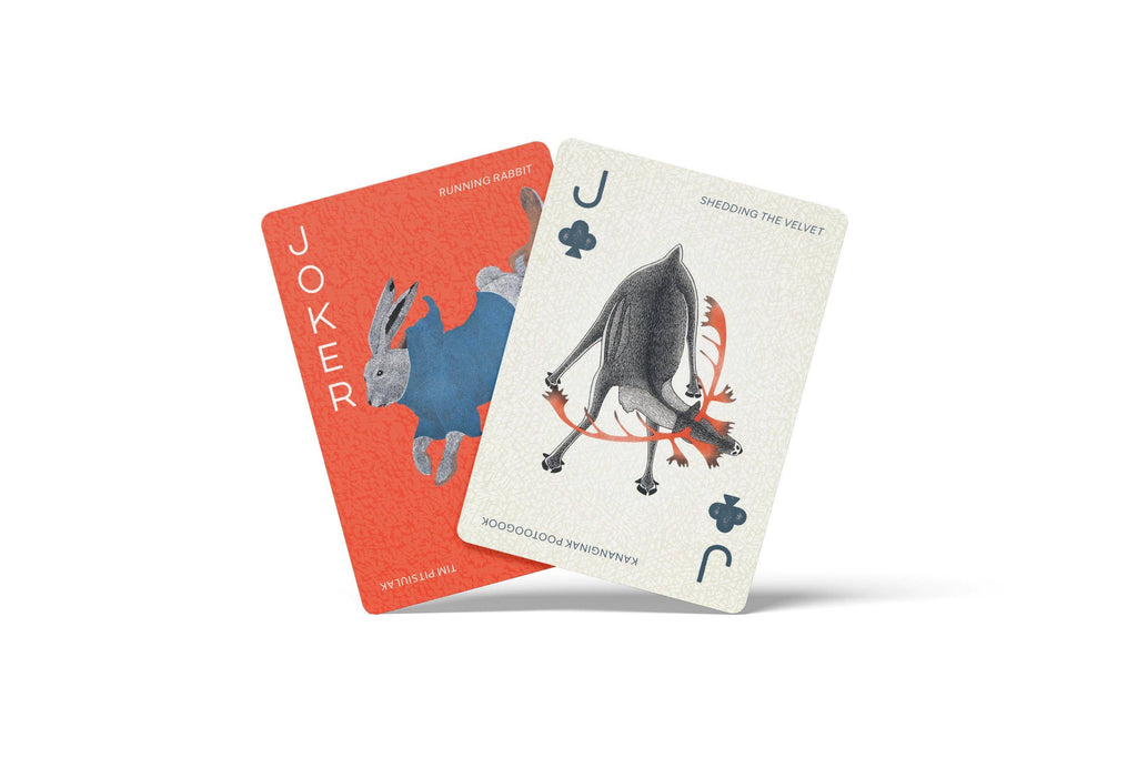 Cartes à jouer d'art inuit