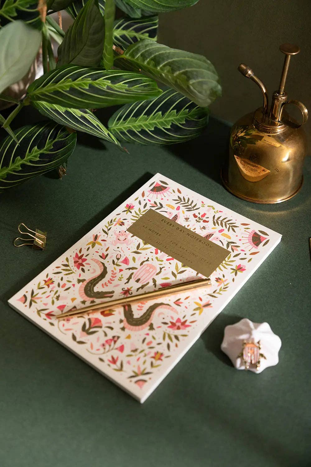 Croco Rose - Carnet A5
