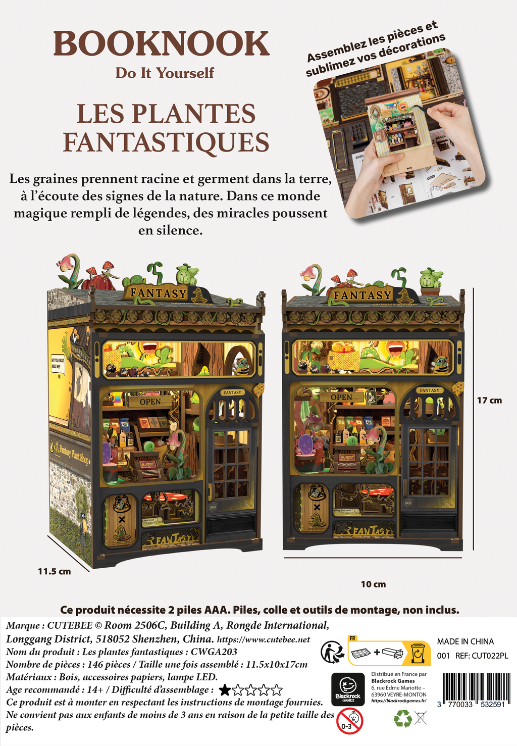 BOOKNOOK -LES PLANTES FANTASTIQUES