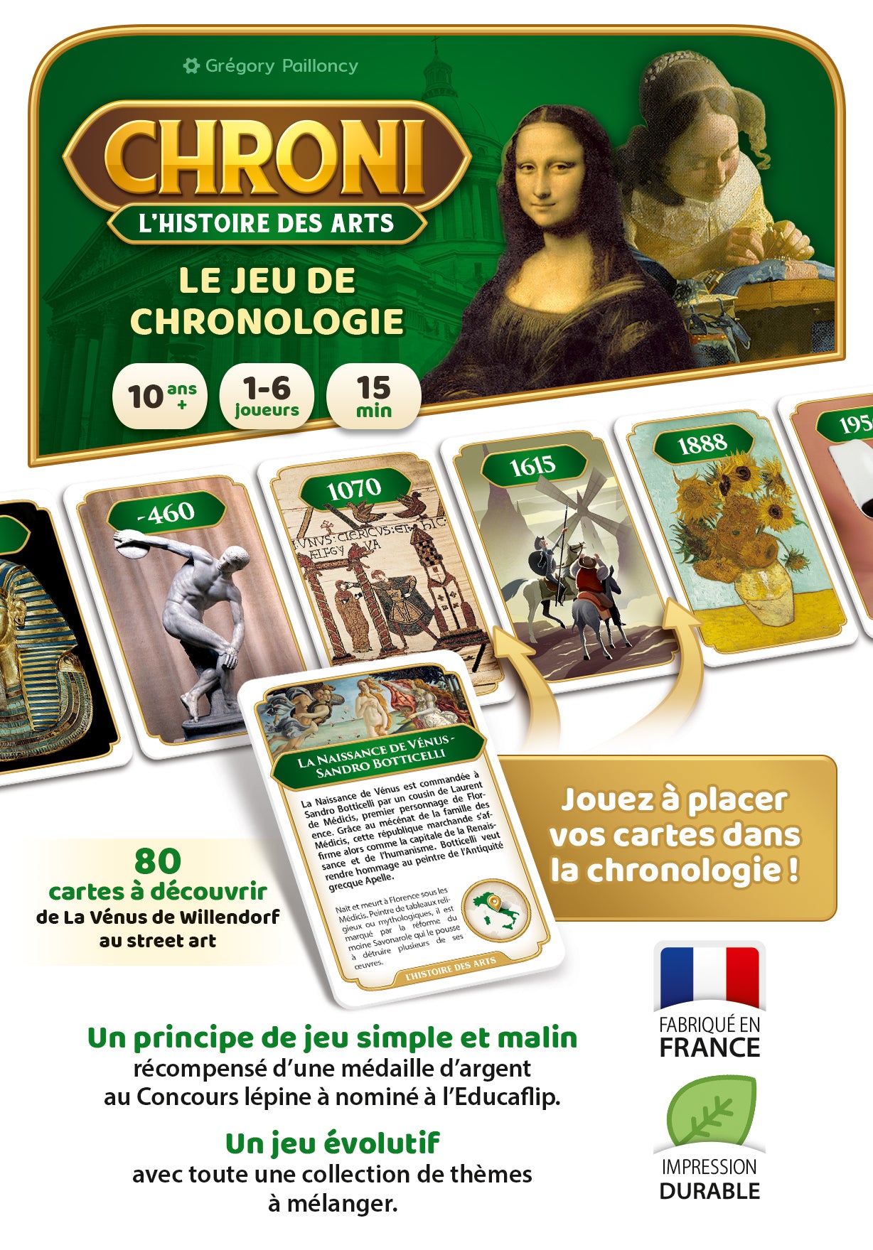 CHRONI - L'HISTOIRE DES ARTS