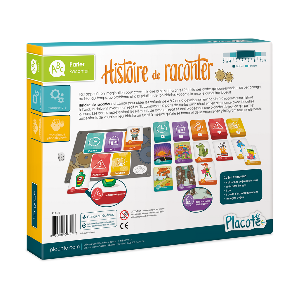 HISTOIRE DE RACONTER