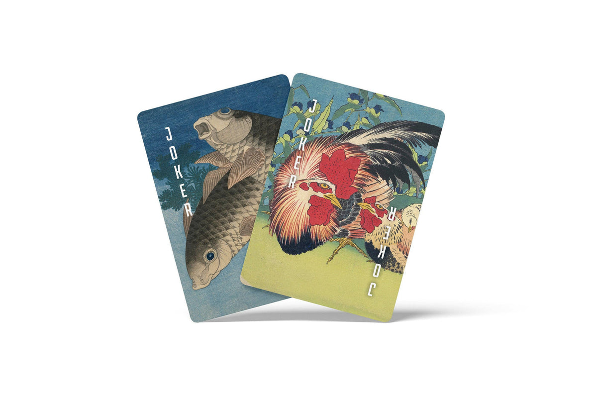 Cartes à jouer Hokusai