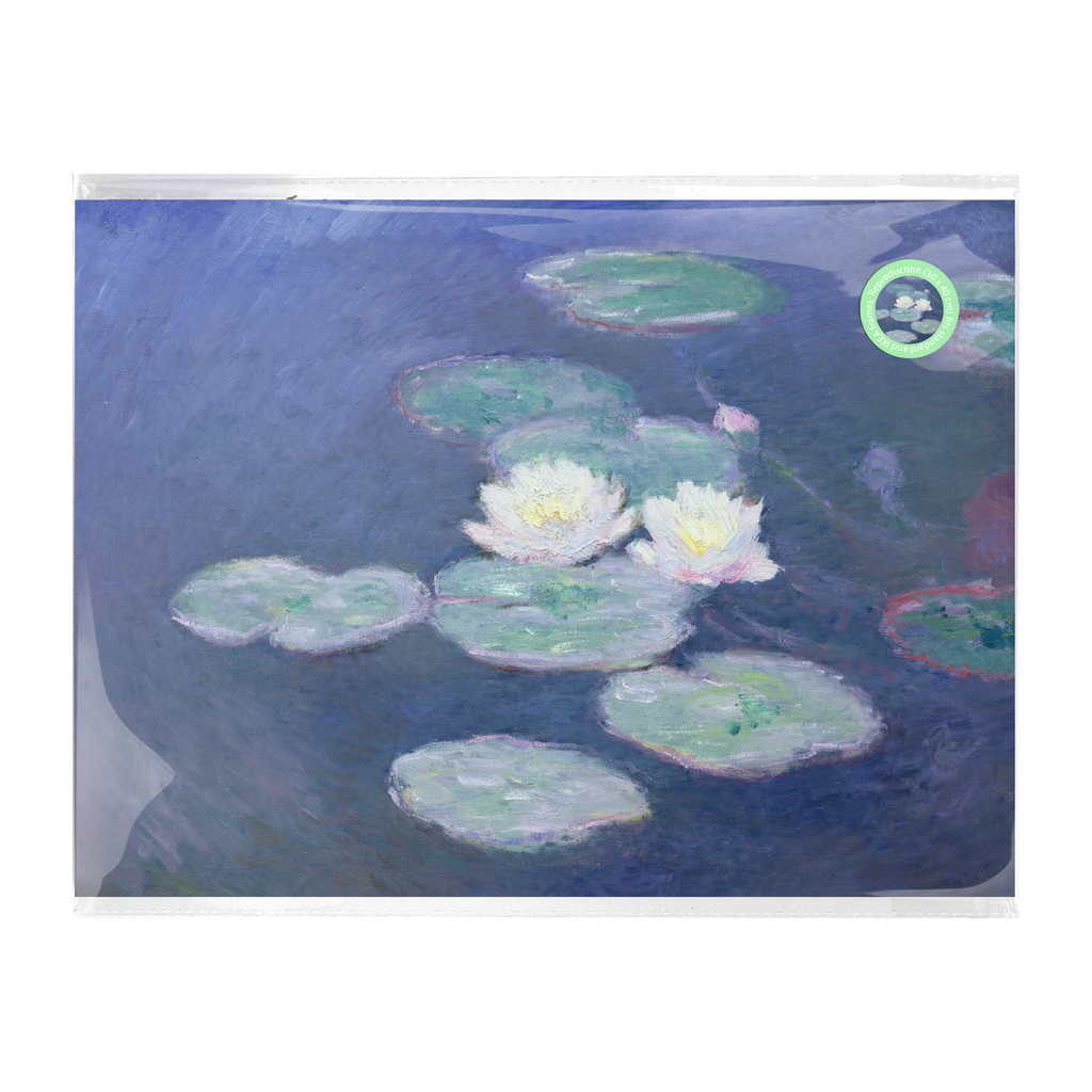 Affiche A3 – Monet, Nymphéas (Soir)