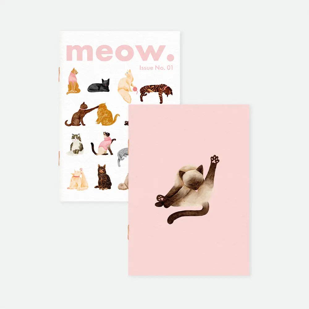 Miaou. - Carnet de poche A6 DUO