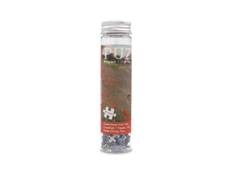 Micro puzzle, 150 pièces, Monet, Champ de coquelicots