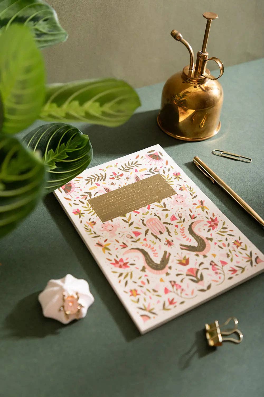 Croco Rose - Carnet A5