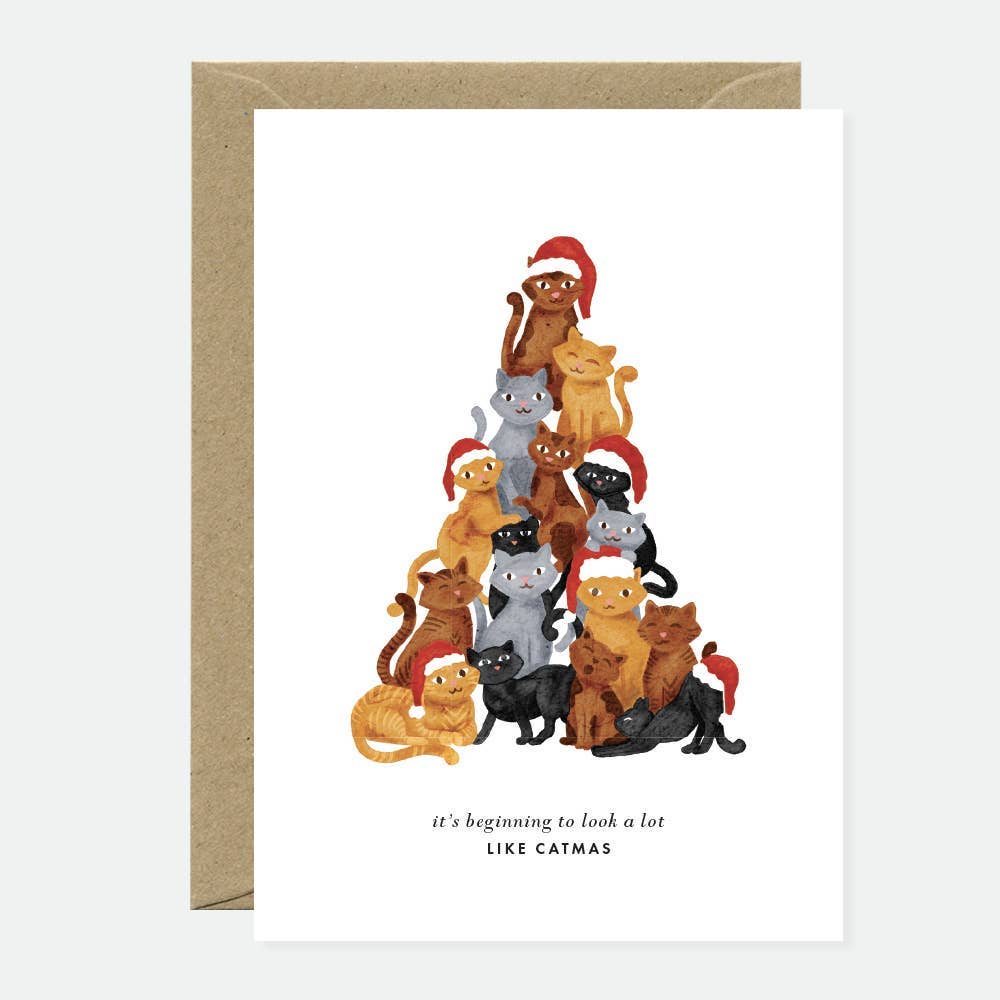 Catmas - Carte de vœux