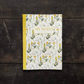 Carnet à motif floral jaune - Fabriqué au Danemark