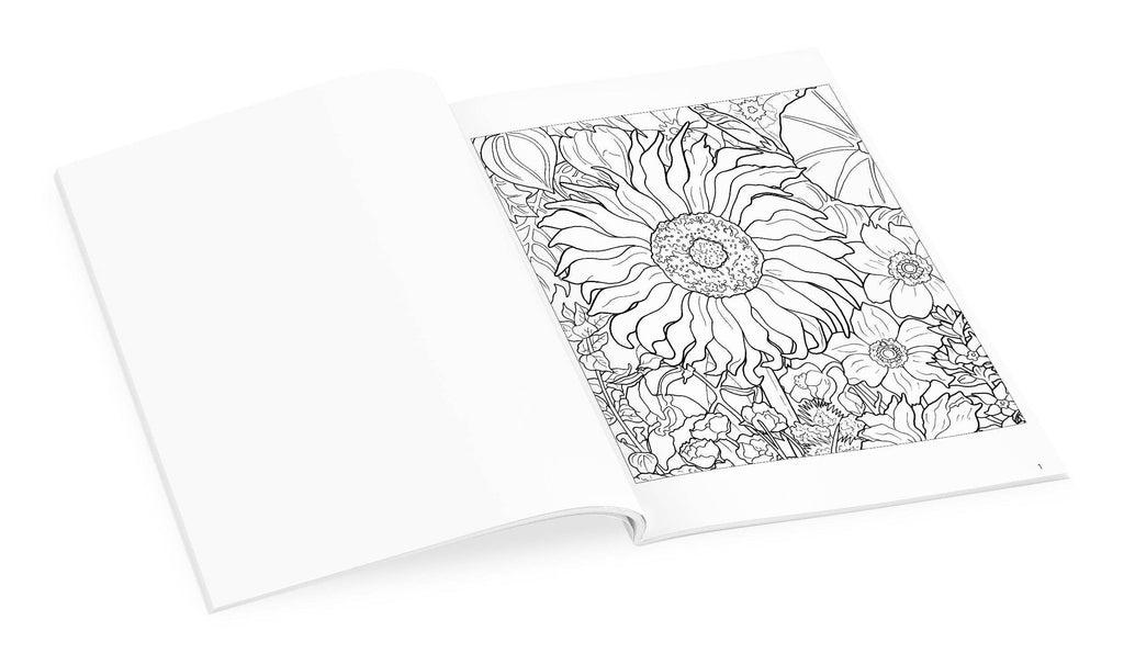 Rosalind Wise : Livre de coloriage Cycle des fleurs