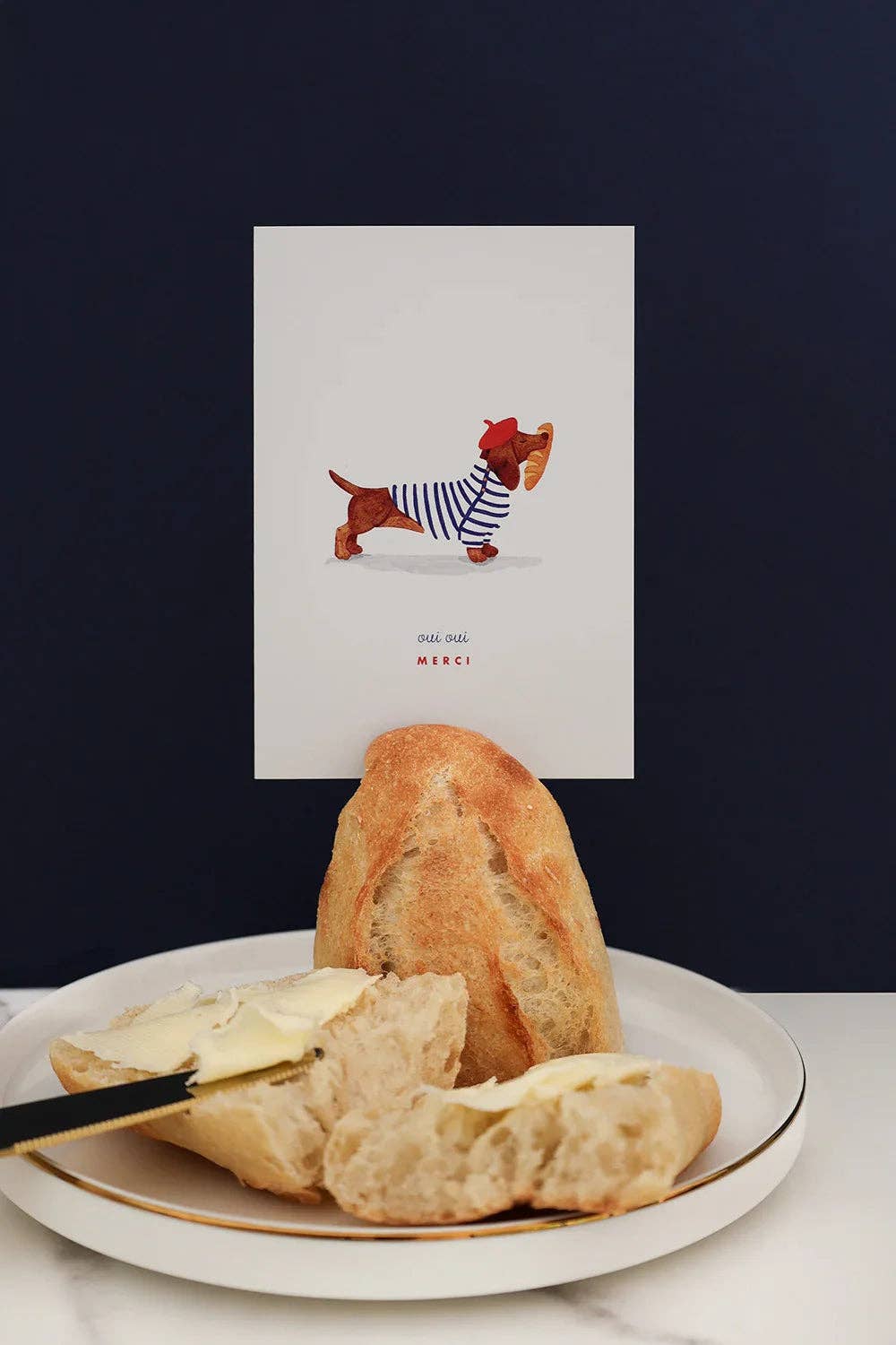 Oui oui Merci - Carte de vœux