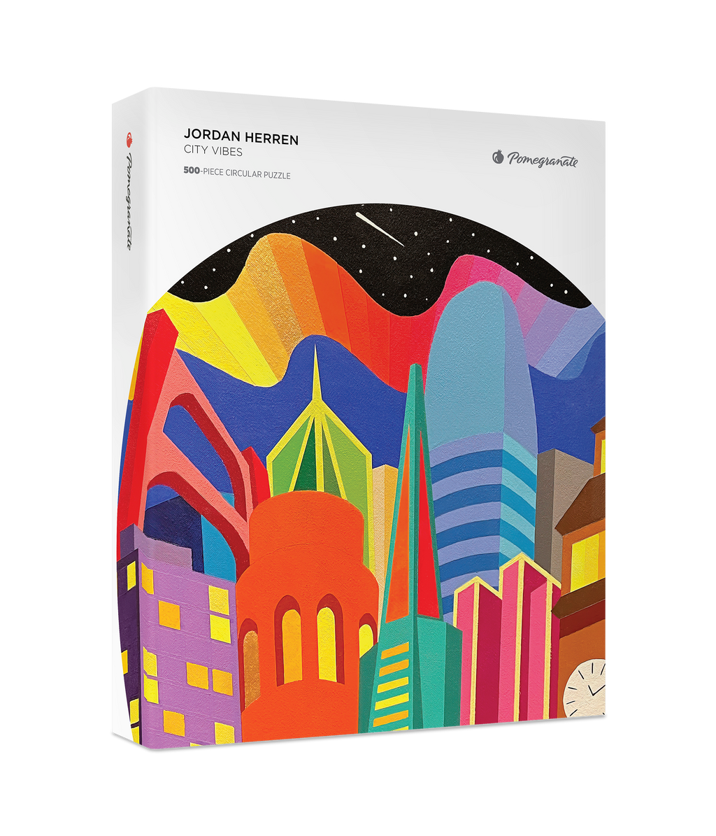 Jordan Herren : Puzzle circulaire de 500 pièces City Vibes