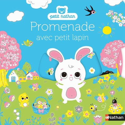 Promenade avec petit lapin