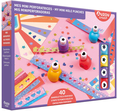 Mes mini perforatrices - 40 bandelettes à perforer