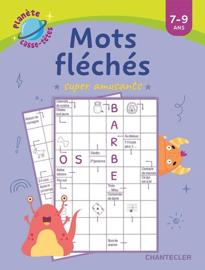 Planète casse-têtes : mots fléchés super amusants