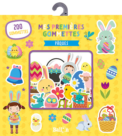 Pochette à gommettes - Pâques